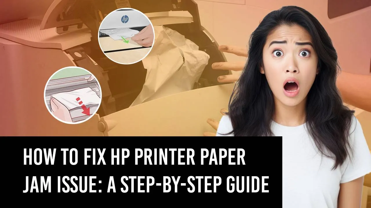 how to fix hp printer paper jam