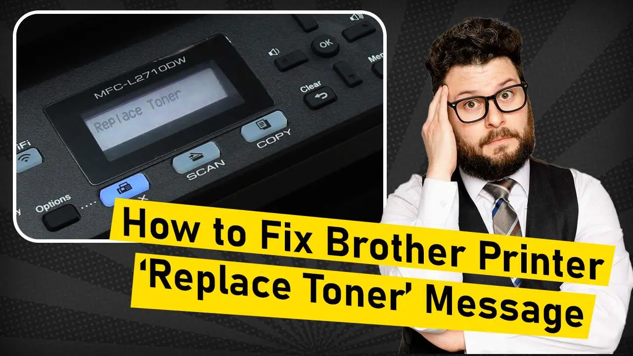 brother printer replace toner