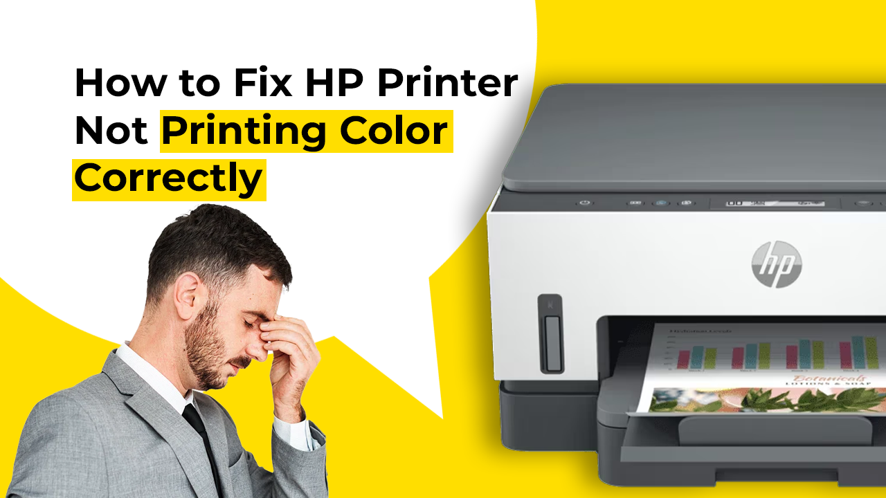 HP Printer Not Printing Color Correctly