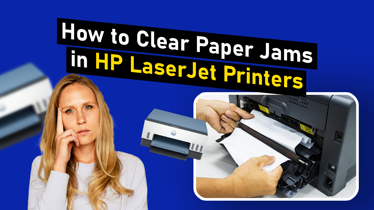 Clear Paper Jams in HP LaserJet Printers