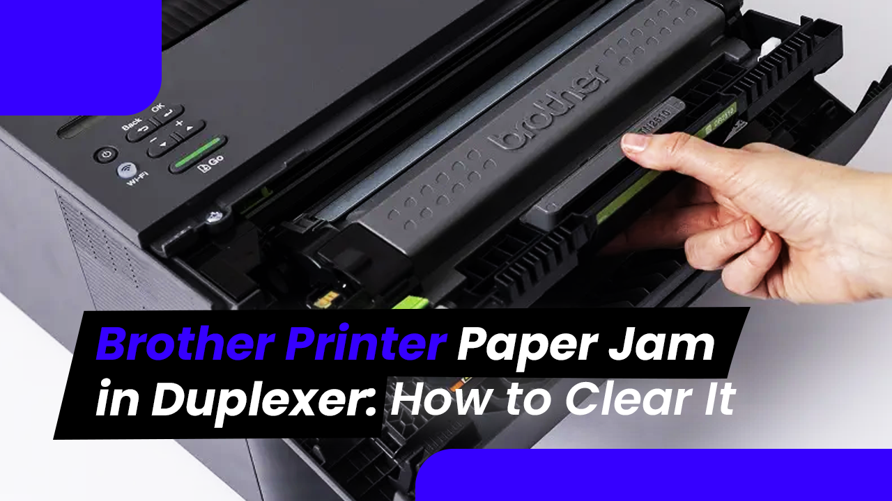 Brother Printer Paper Jam in Duplexer