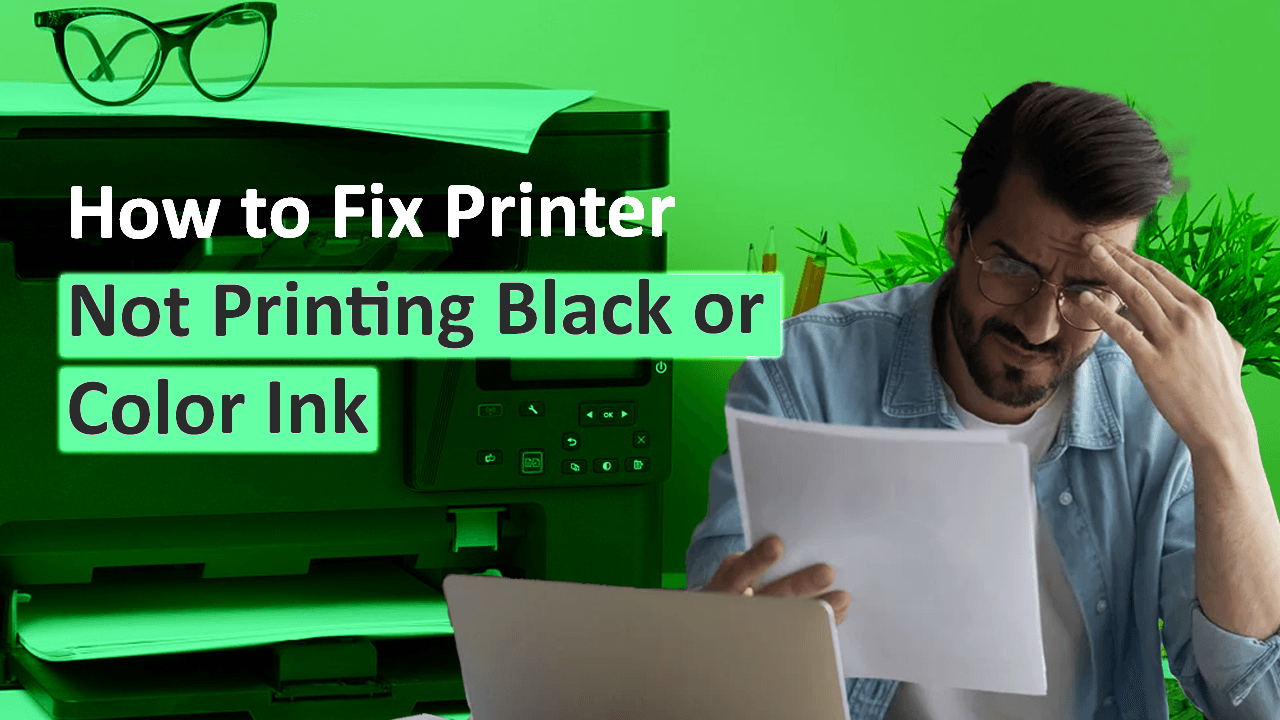 Printer Not Printing Black