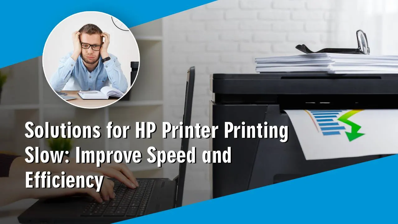 hp printer printing slow