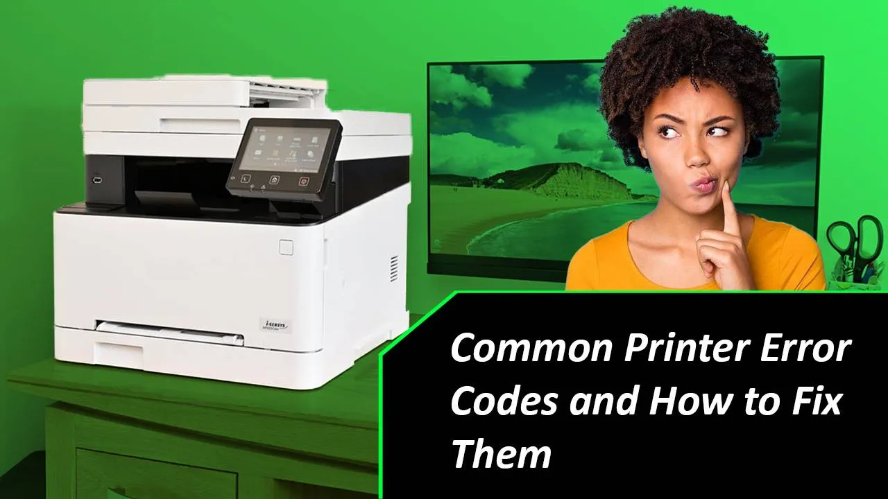 Common Printer Error Codes