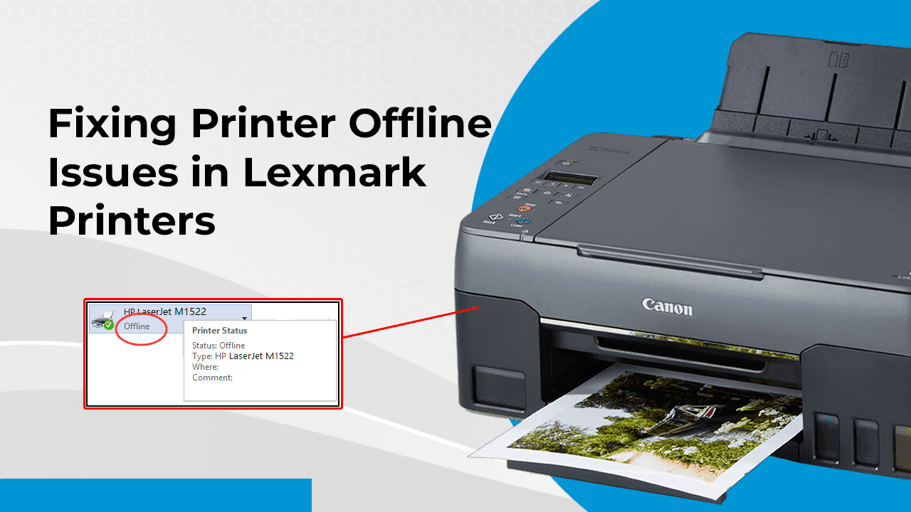 Lexmark printer offline problems