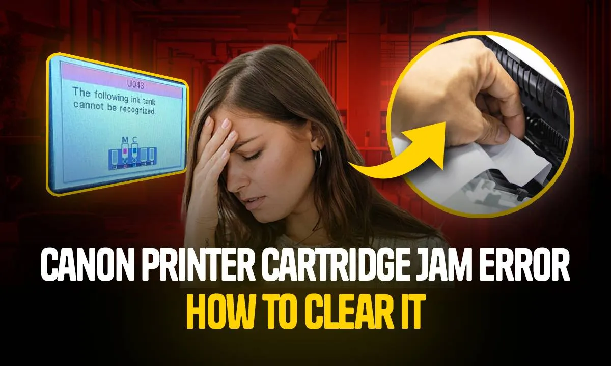 canon printer cartridge jam