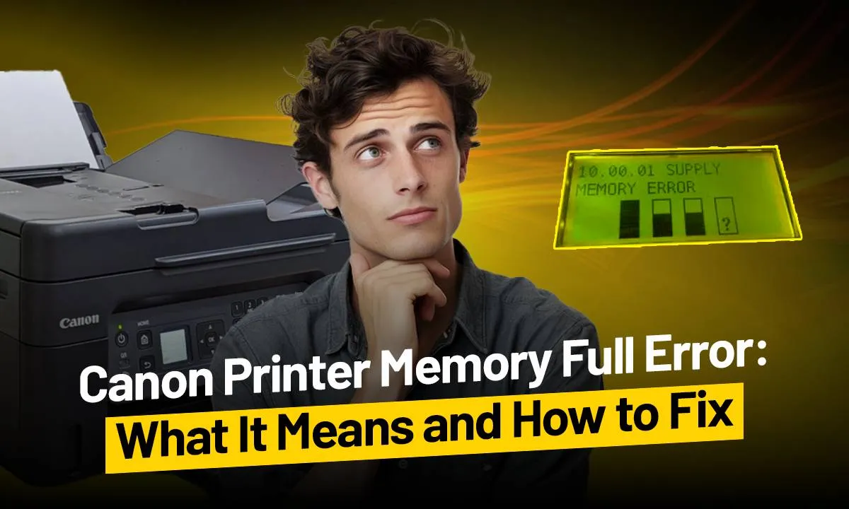 canon printer memory full