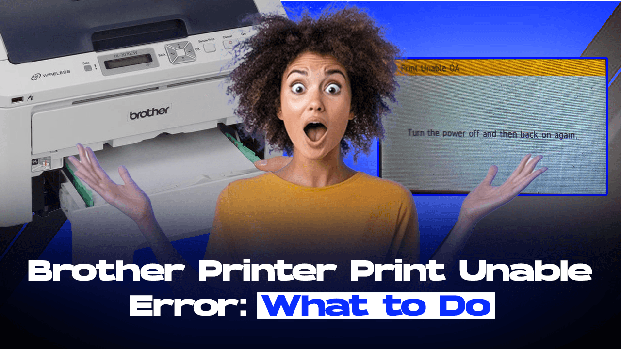 brother printer print unable