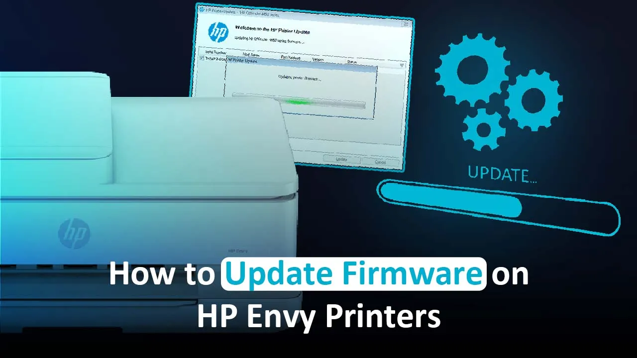 hp envy firmware update