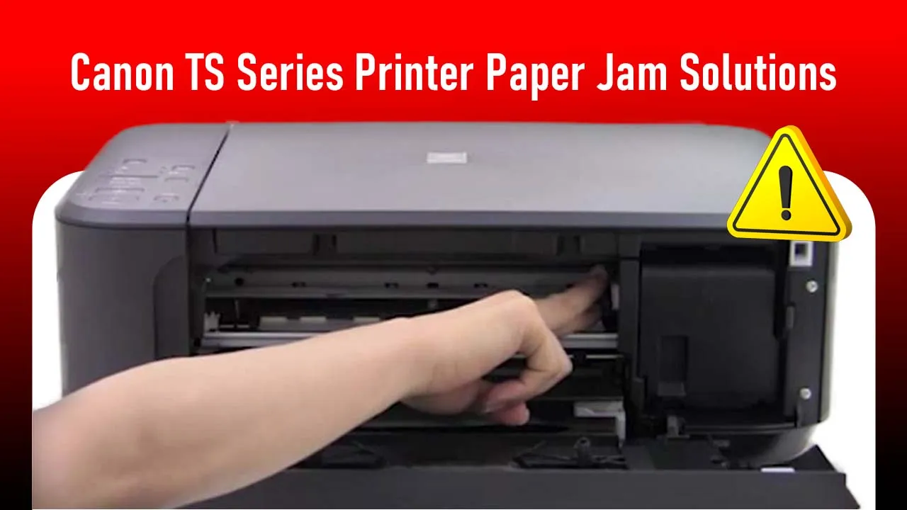 canon ts series printer paper jam