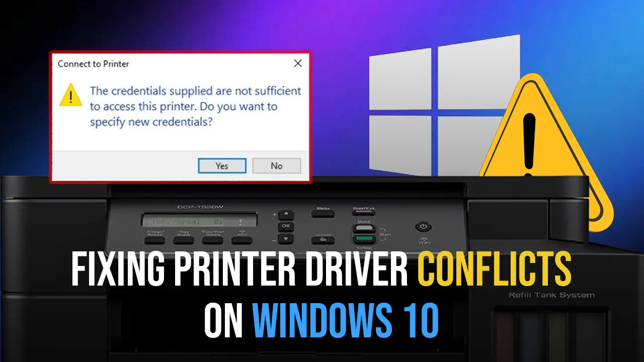 Printer Driver Conflicts on Windows 10