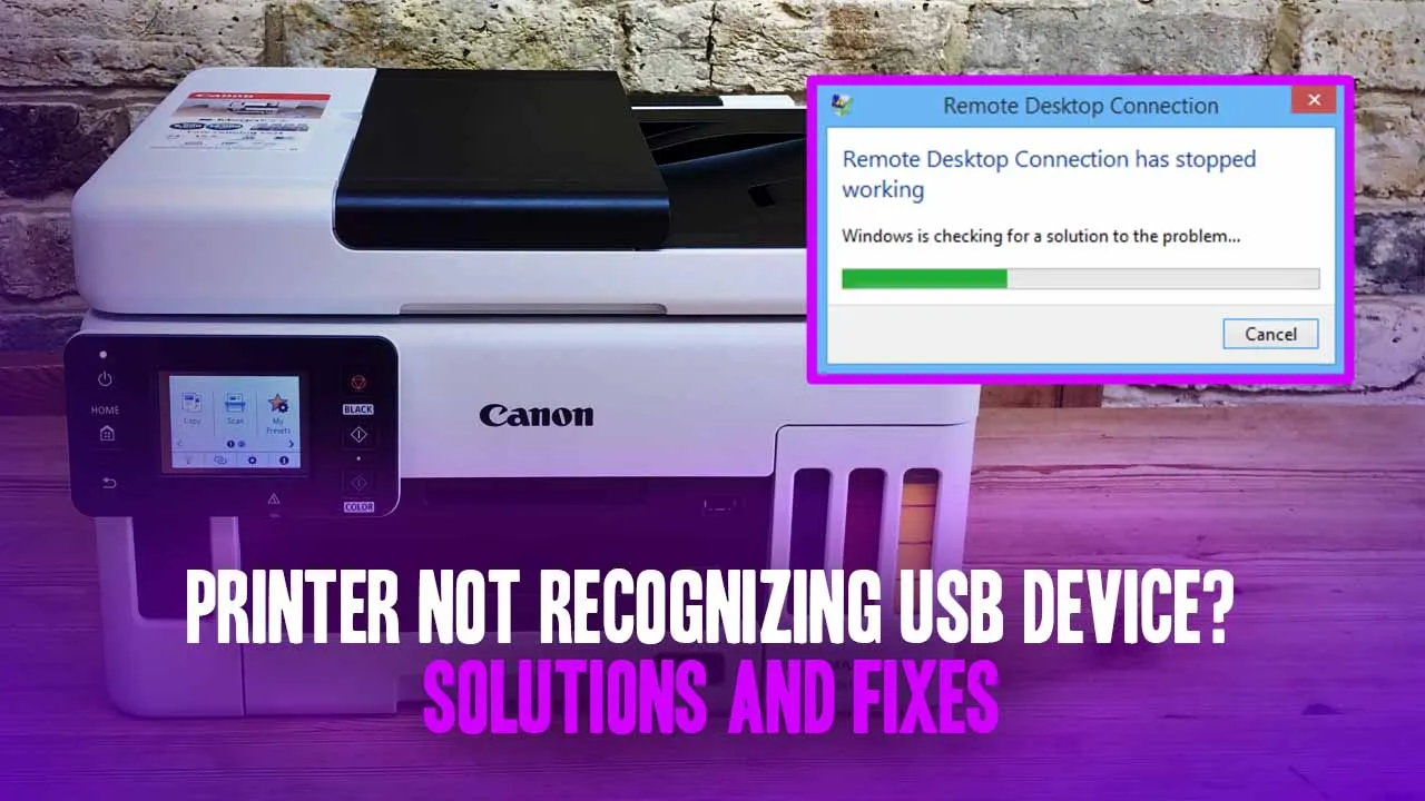 Printer Issues with Remote Desktop Connections