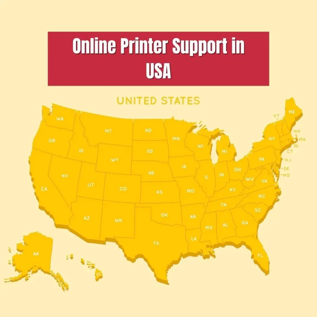 Online Printer Support Service in USA