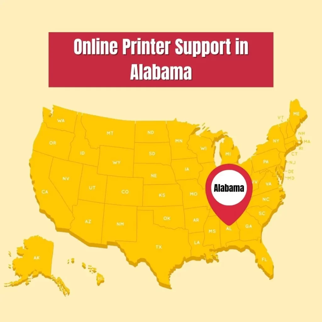 Online Printer Support Service in Alabama