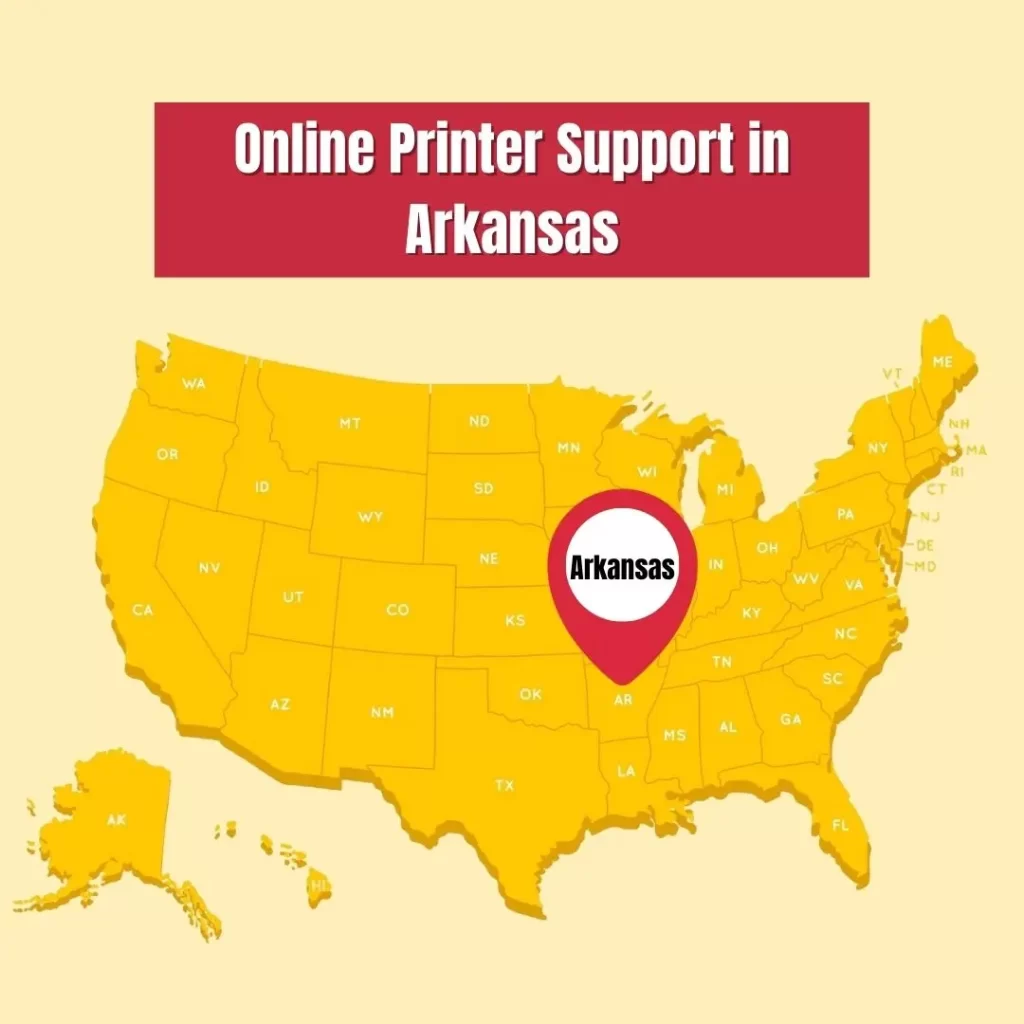 Online Printer Support Service in Arkansas