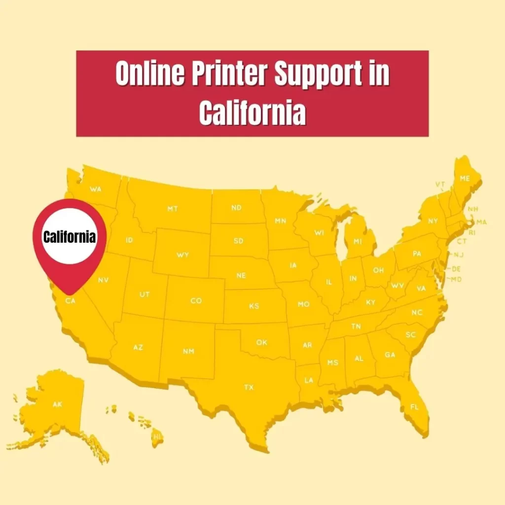 Online Printer Support Service in California