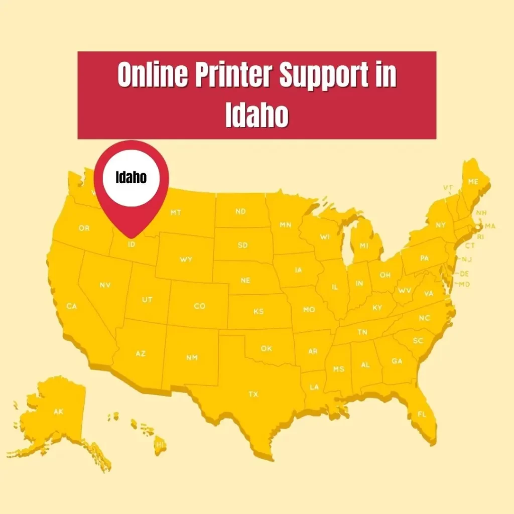 Online Printer Support Service in Idaho