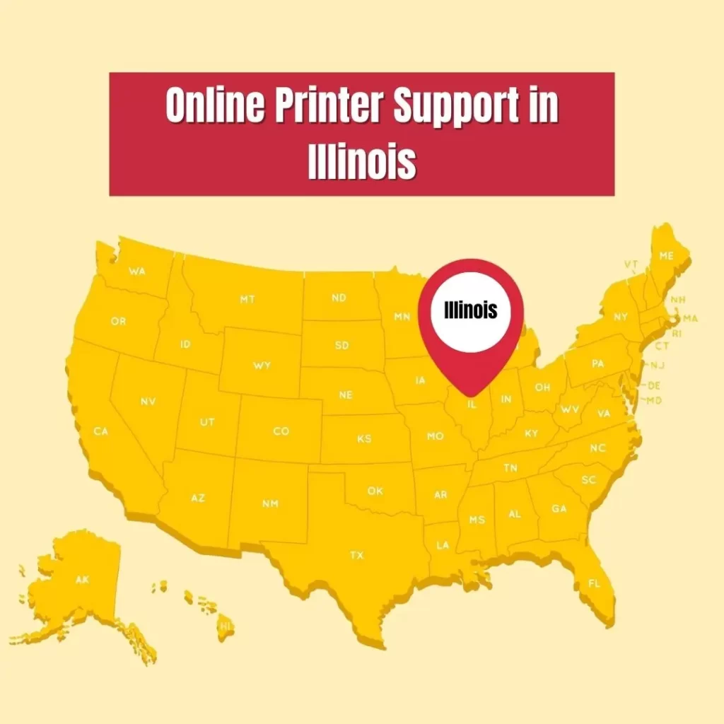 Online Printer Support Service in Illinois