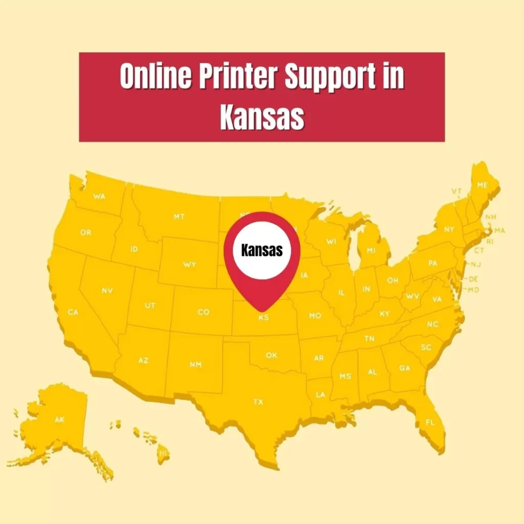 Online Printer Support Service in Kansas