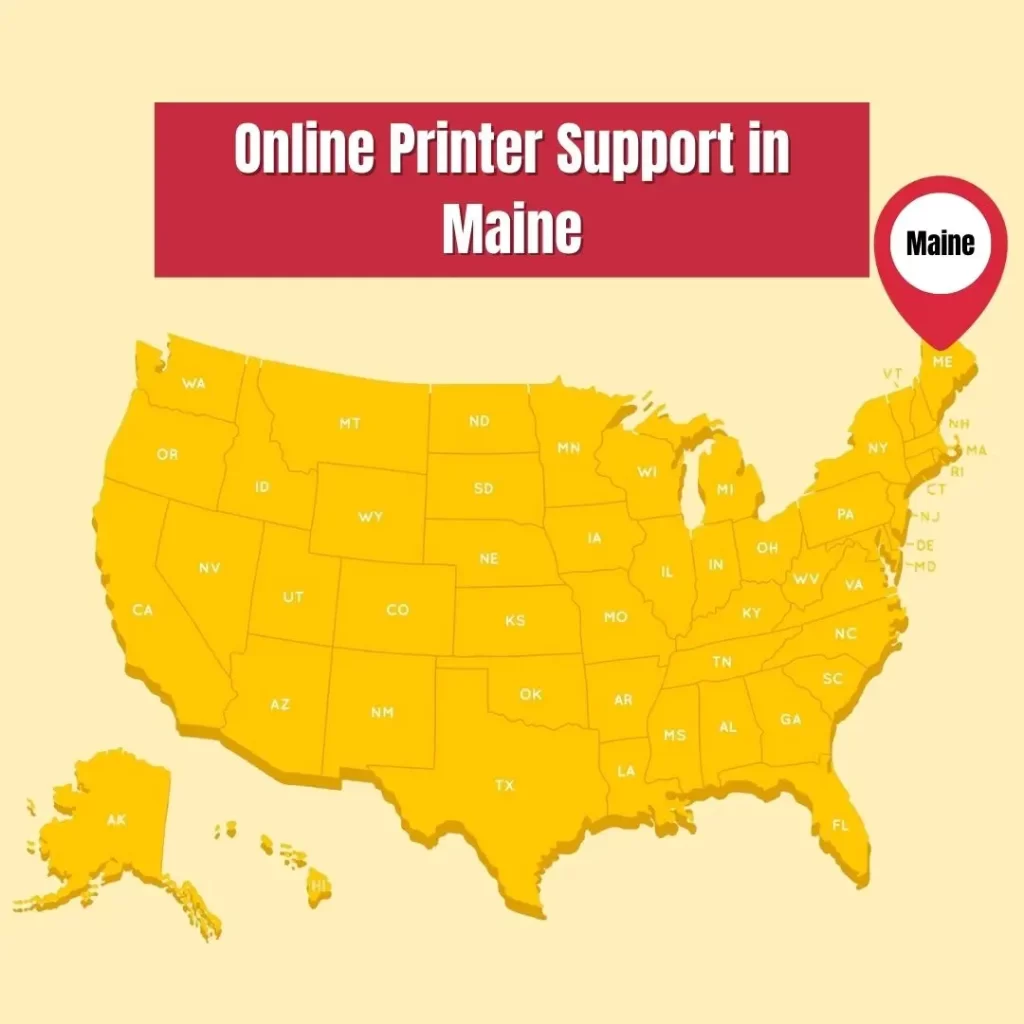 Online Printer Support Service in Maine