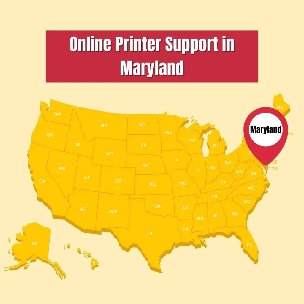 Online Printer Support Service in Maryland