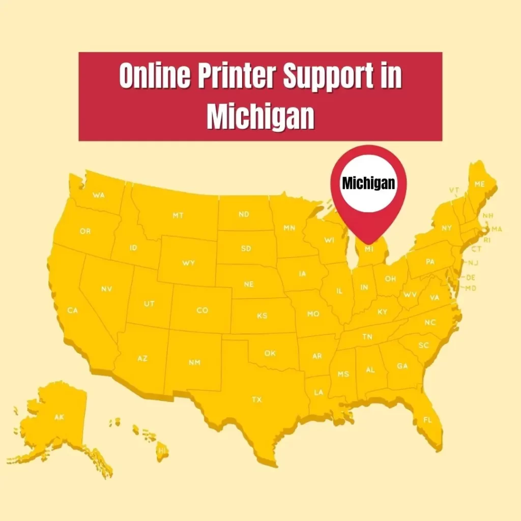 Online Printer Support Service in Michigan