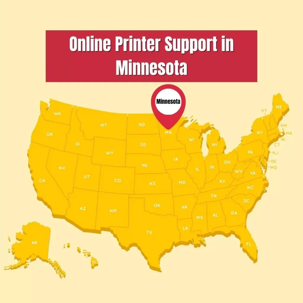 Online Printer Support Service in Minnesota