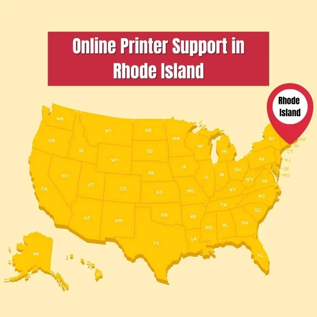 Online Printer Support Service in Rhode Island