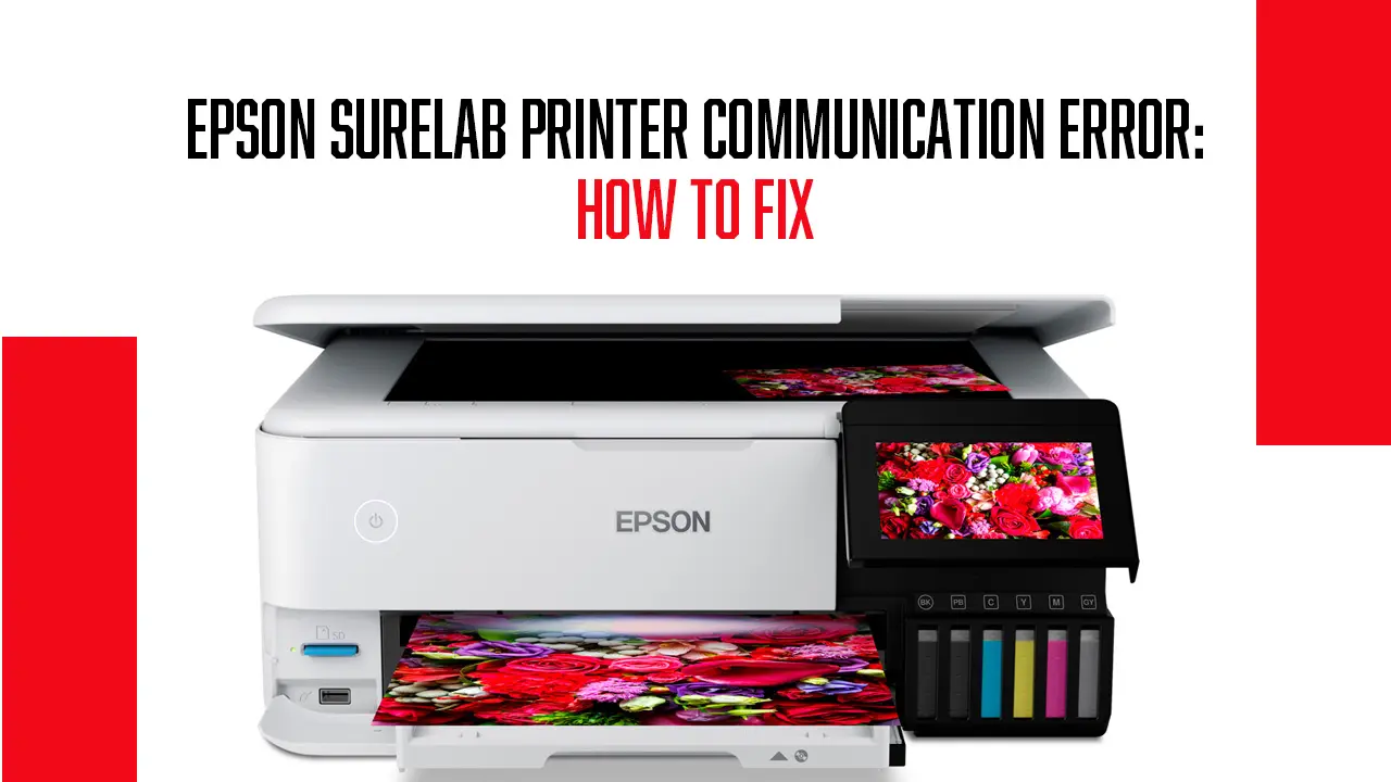 Epson SureLab communication error