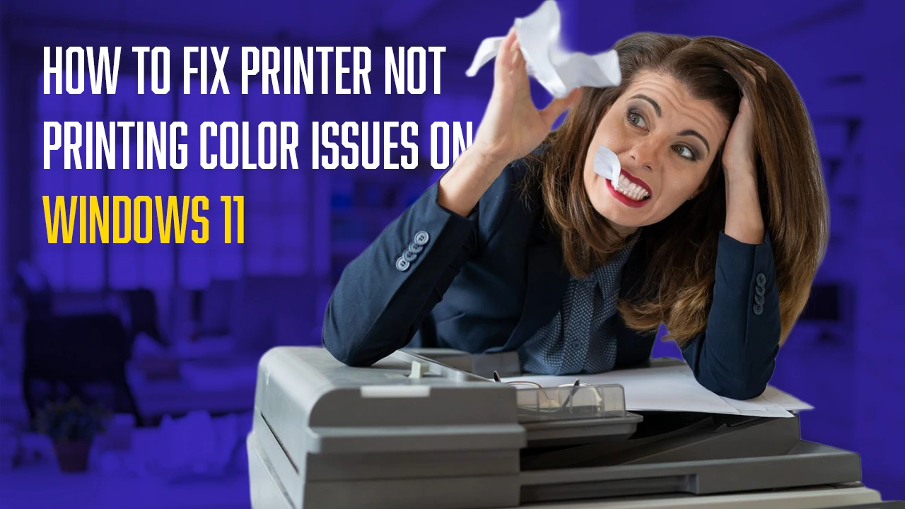 Printer Not Printing Color